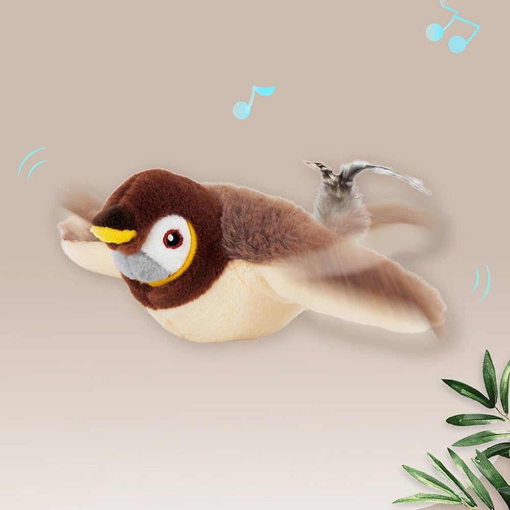 Flying Bird Cat Toy