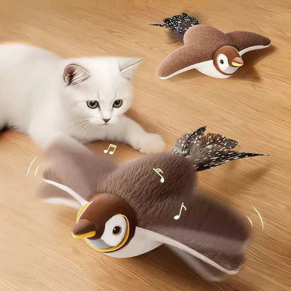 Flying Bird Cat Toy